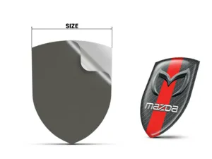 Mazda Silicone Sticker Pro Max Durable Stylish Design
